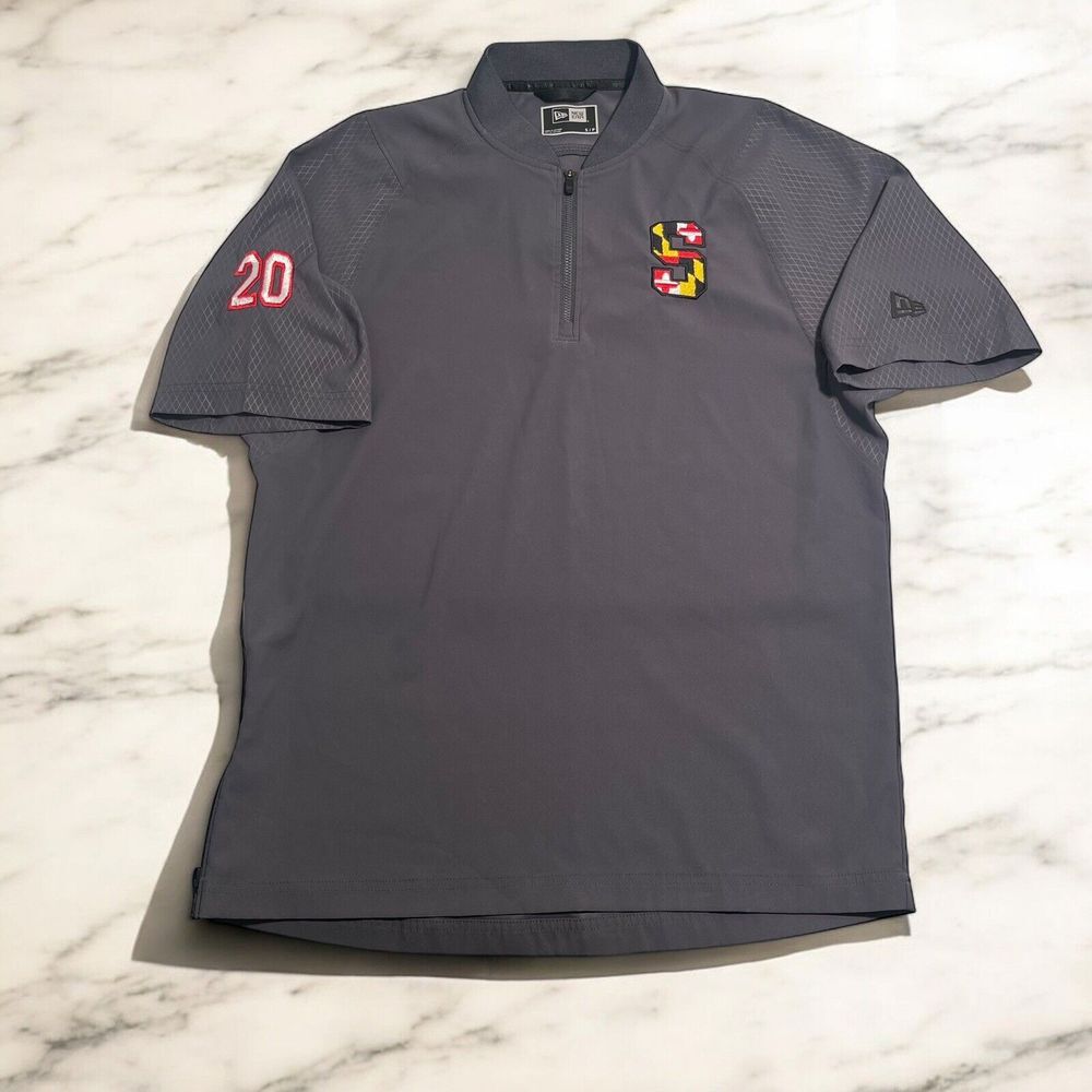 Southern Maryland Senator Baseball New Era Short Sleeve Training Windbreaker‎